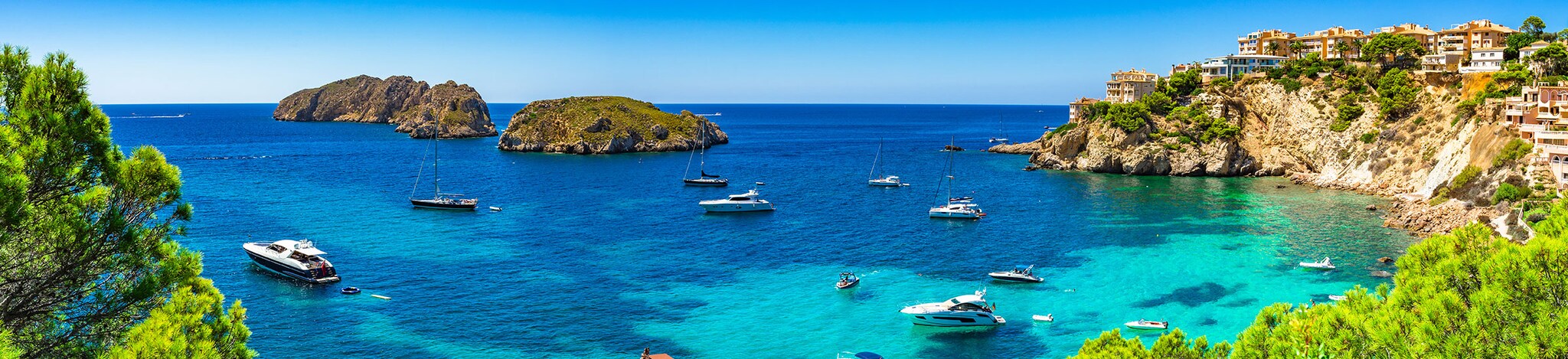 Bucht vor Santa Ponsa Mallorca